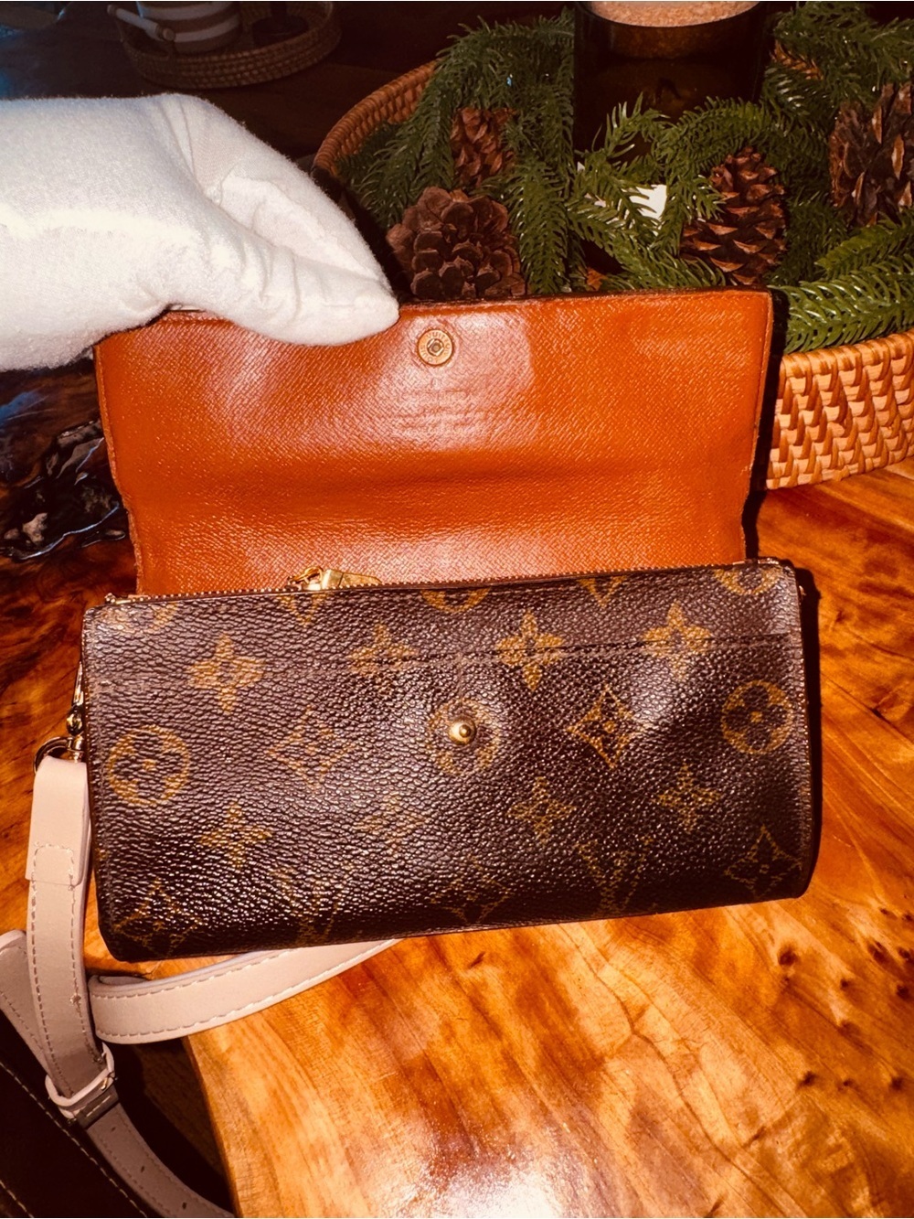 Louis Vuitton Sarah wallet converted vintage - Picture 7 of 17